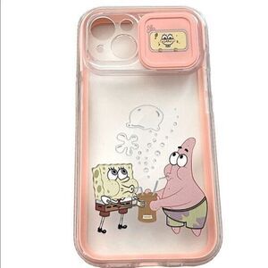 iPhone 13 TPU Case Cartoon Cute Sponge Pstar Design